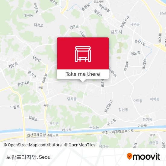 보람프라자앞 map