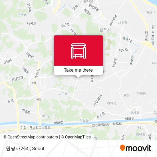 원당사거리 map