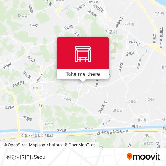 원당사거리 map