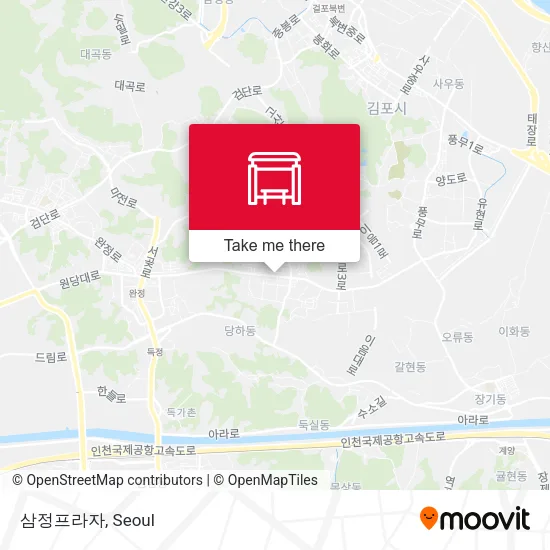 삼정프라자 map