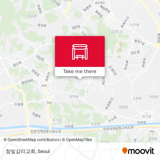 참빛감리교회 map