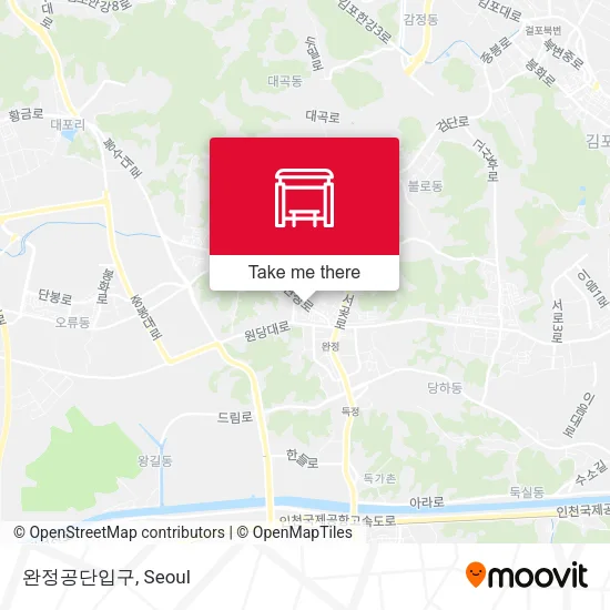 완정공단입구 map