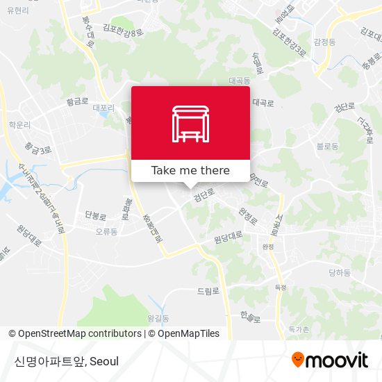 신명아파트앞 map