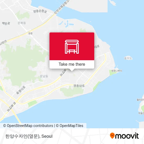 한양수자인(옆문) map