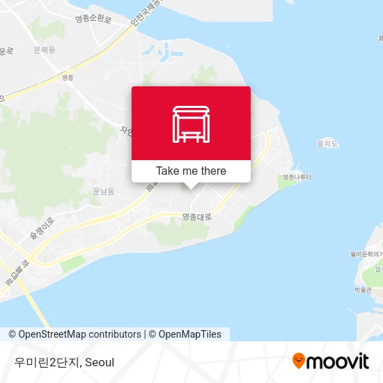 우미린2단지 map