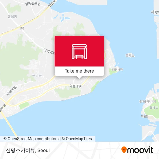 신명스카이뷰 map