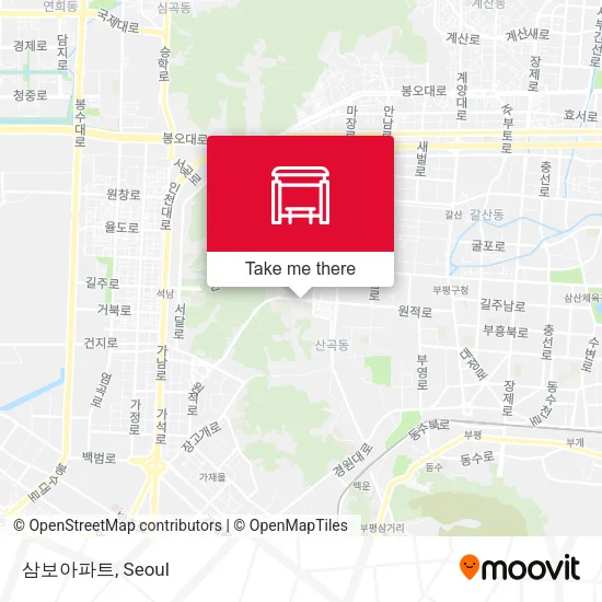 삼보아파트 map