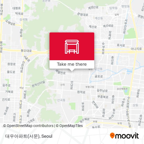 대우아파트(서문) map