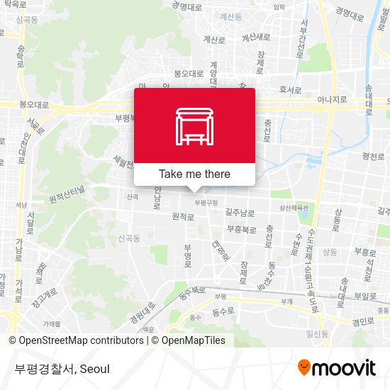 부평경찰서 map