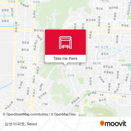 삼보아파트 map