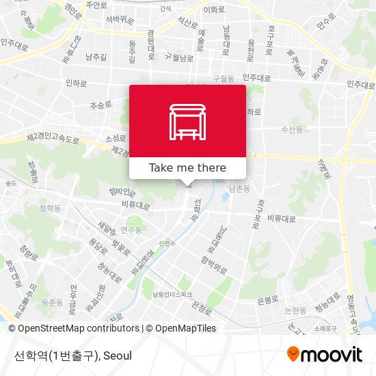 선학역(1번출구) map