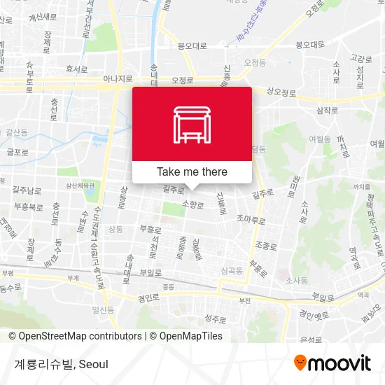 계룡리슈빌 map
