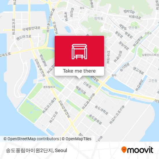 송도풍림아이원2단지 map