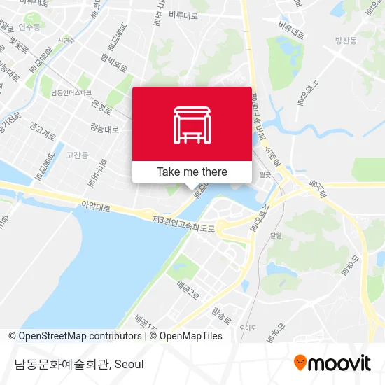 남동문화예술회관 map