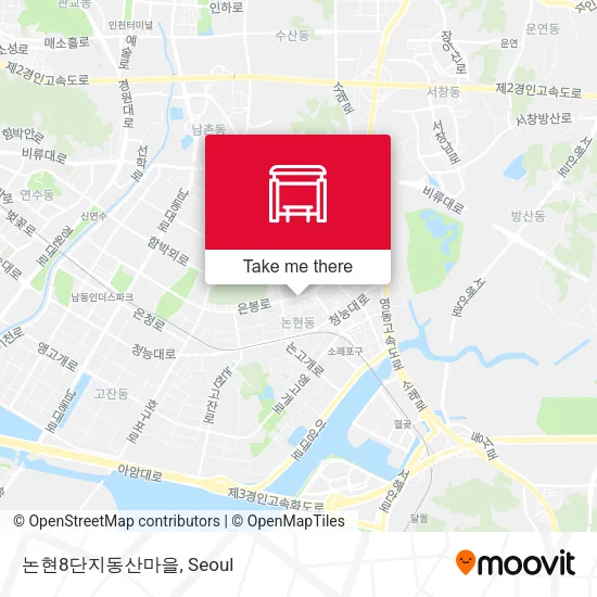 논현8단지동산마을 map