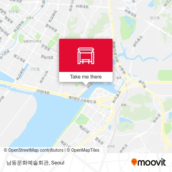 남동문화예술회관 map