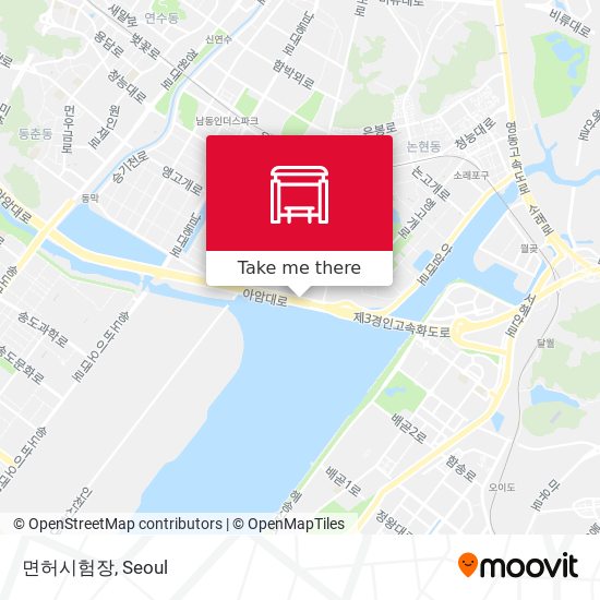 면허시험장 map