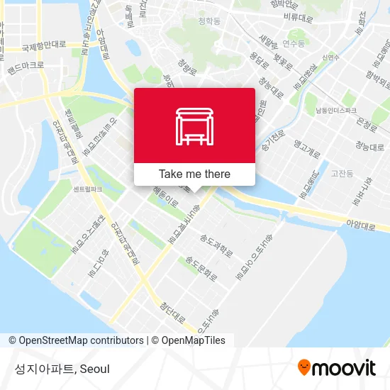성지아파트 map