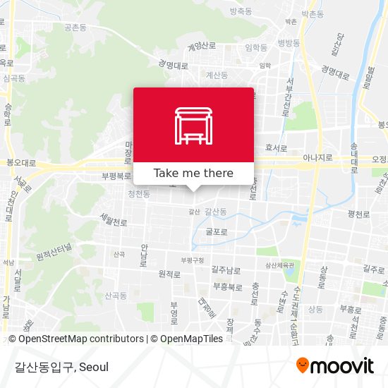 갈산동입구 map