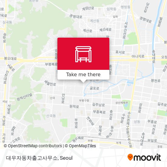 대우자동차출고사무소 map