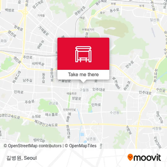 길병원 map