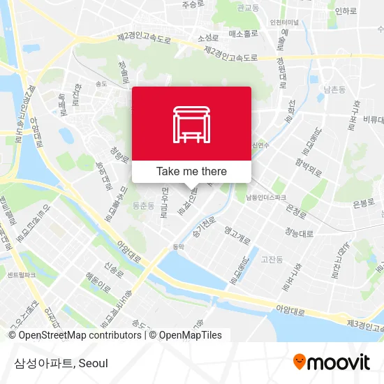 삼성아파트 map
