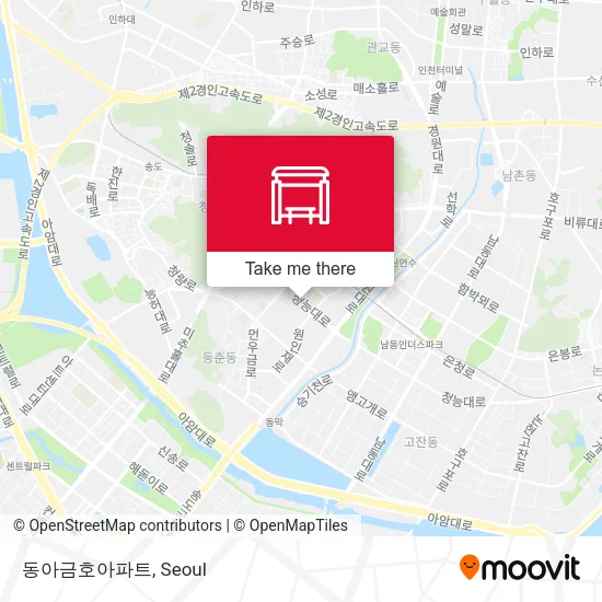동아금호아파트 map
