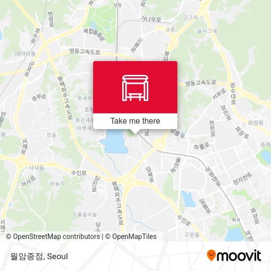 월암종점 map
