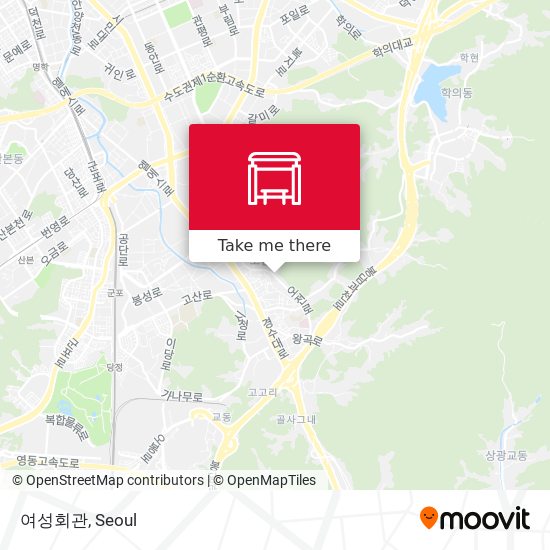 여성회관 map