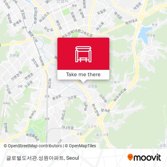 글로벌도서관.성원아파트 map