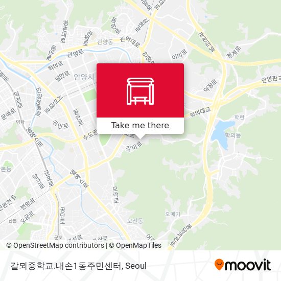 갈뫼중학교.내손1동주민센터 map