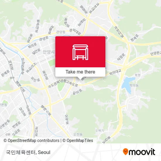 국민체육센터 map