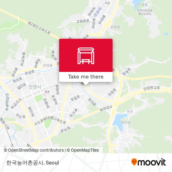 한국농어촌공사 map