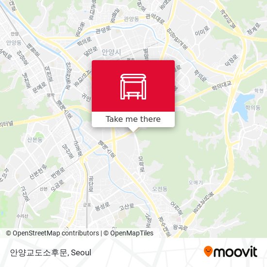 안양교도소후문 map