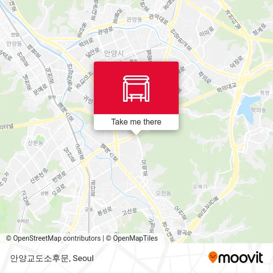 안양교도소후문 map