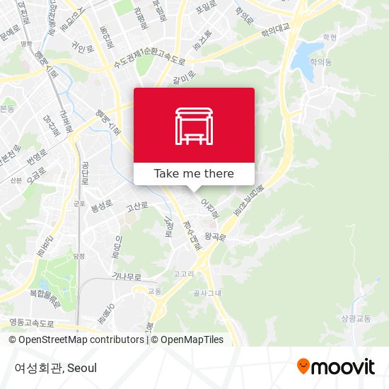 여성회관 map