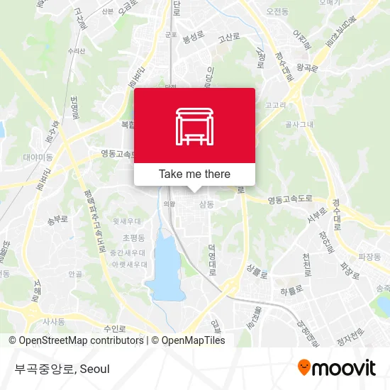 부곡중앙로 map