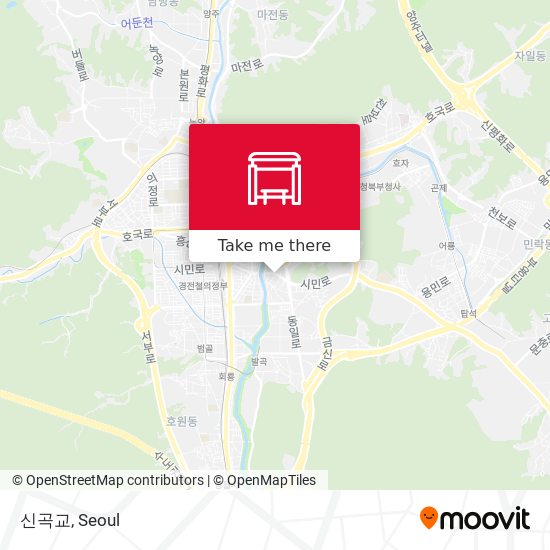 신곡교 map