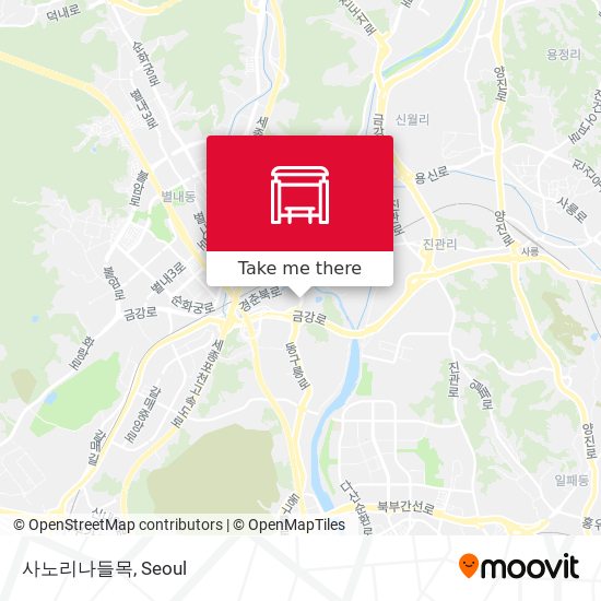 사노리나들목 map
