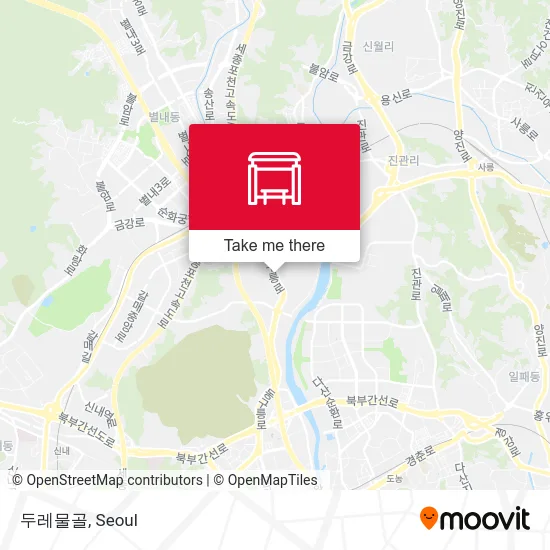 두레물골 map