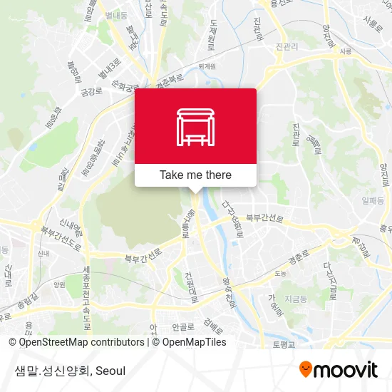 샘말.성신양회 map