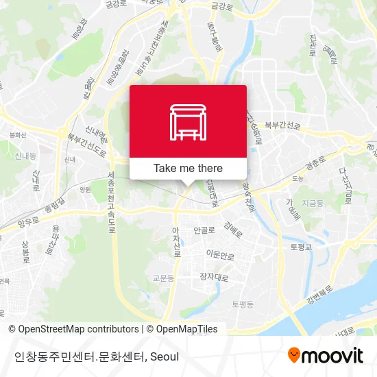 인창동주민센터.문화센터 map