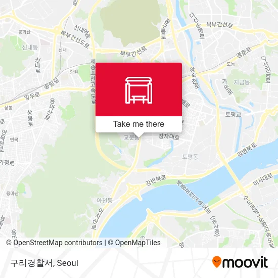 구리경찰서 map