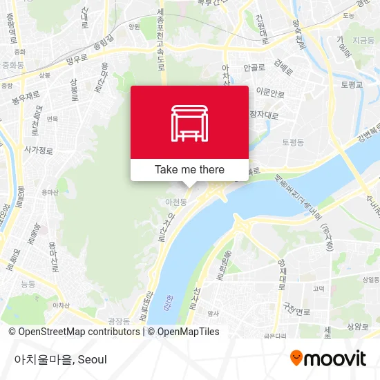 아치울마을 map
