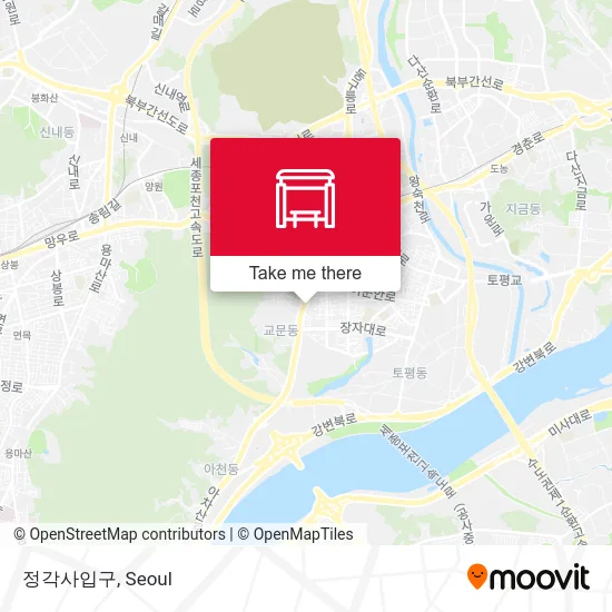 정각사입구 map