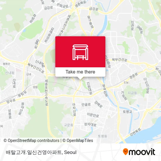 배탈고개.일신건영아파트 map