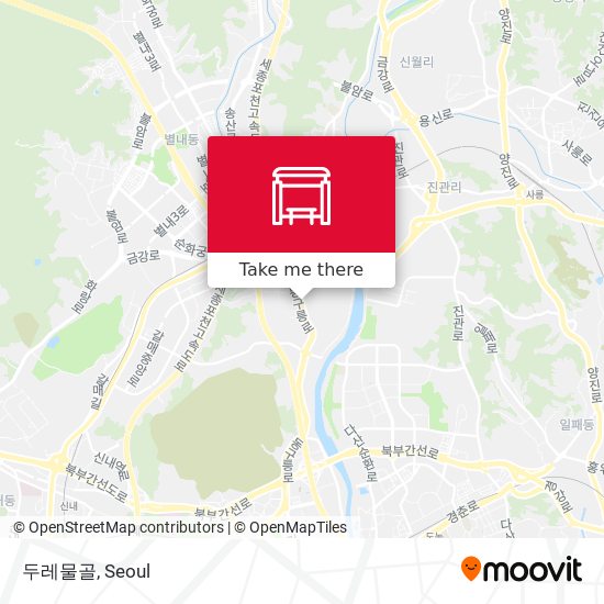 두레물골 map