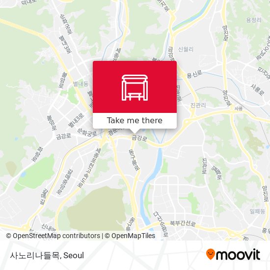 사노리나들목 map