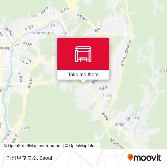 의정부교도소 map