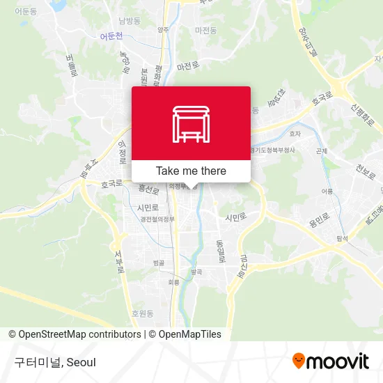 구터미널 map